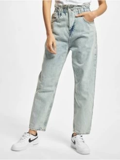 Damen Mom Jeans Elisa In Blau