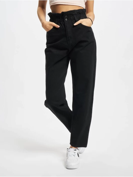 Damen Mom Jeans Clara In Schwarz 3 Damen Mom Jeans Clara In Schwarz