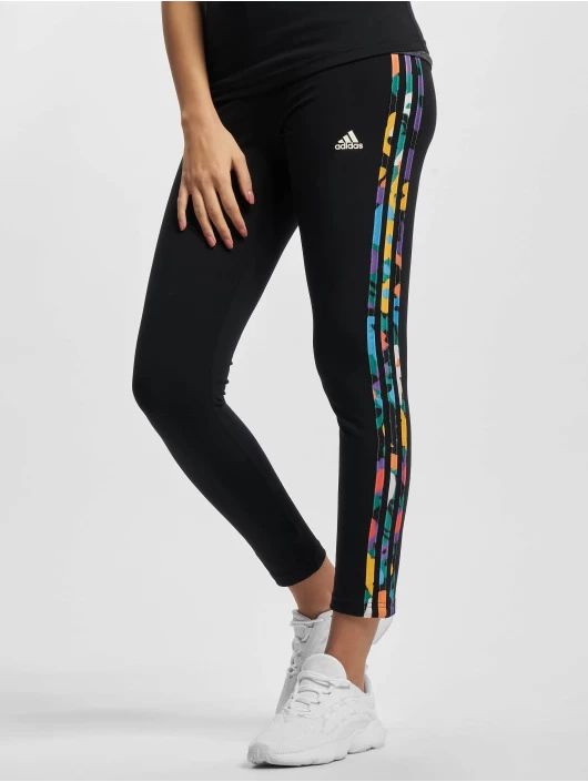 Adidas Originals Damen Legging 3s High Waist In Schwarz 3 Adidas Originals Damen Legging 3s High Waist In Schwarz