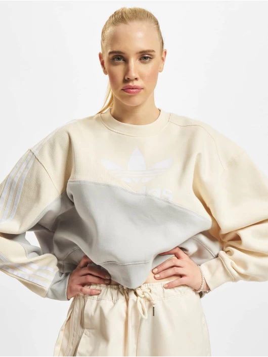 Adidas Originals Damen Pullover Originals In Beige 3 Adidas Originals Damen Pullover Originals In Beige