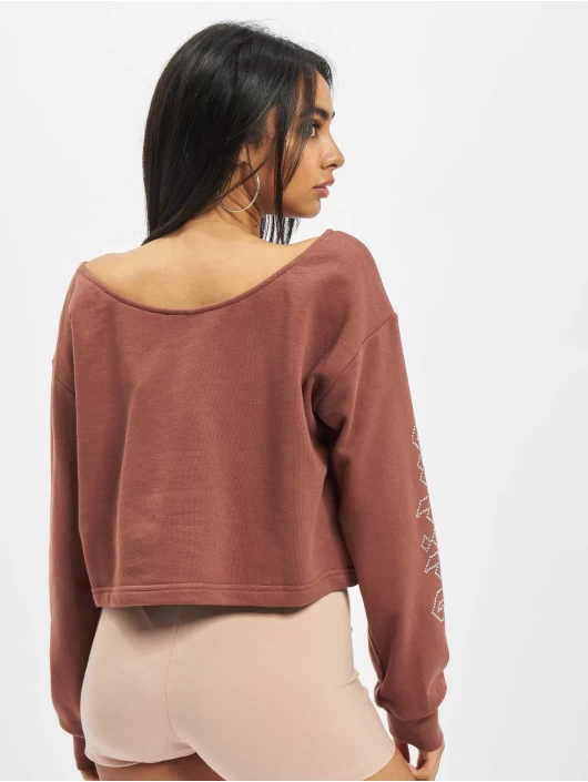 Adidas Originals Damen Pullover Slouchy Crew In Braun 4 Adidas Originals Damen Pullover Slouchy Crew In Braun – Bild 2