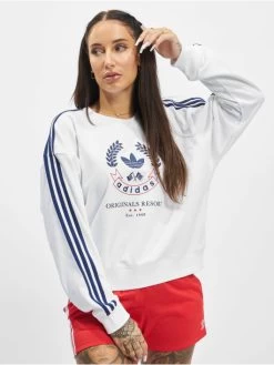 Adidas Originals Damen Pullover Originals Graphic In Weiß