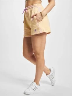 Adidas Originals Damen Shorts Bf Aop In Orange