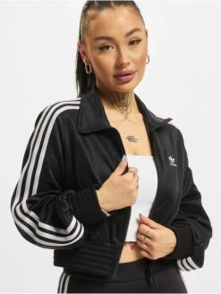 Adidas Originals Damen Übergangsjacke Track Top In Schwarz