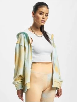 Adidas Originals Damen Zip Hoodie Aop In Blau