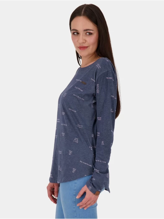 Damen Longsleeve Lea B In Blau 4 Damen Longsleeve Lea B In Blau – Bild 2