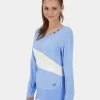 Damen Longsleeve Clea In Blau