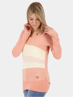 Damen Longsleeve Clia A In Rosa