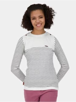 Damen Longsleeve Leonie Z In Weiß
