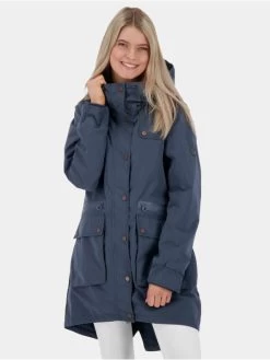 Damen Mantel Charlotteak C In Blau