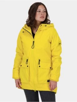 Damen Mantel Audreyak A In Gelb