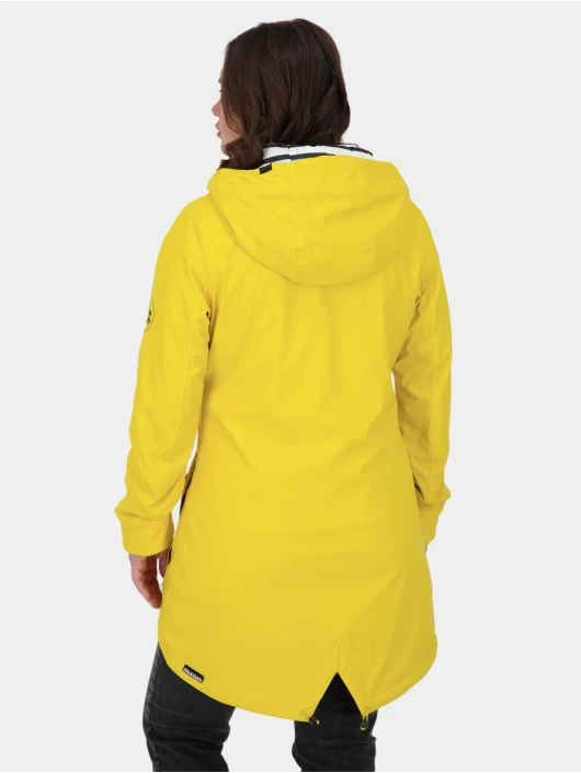 Damen Mantel Audreyak A In Gelb 4 Damen Mantel Audreyak A In Gelb – Bild 2