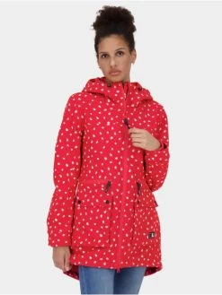 Damen Mantel Audreyak S In Rot