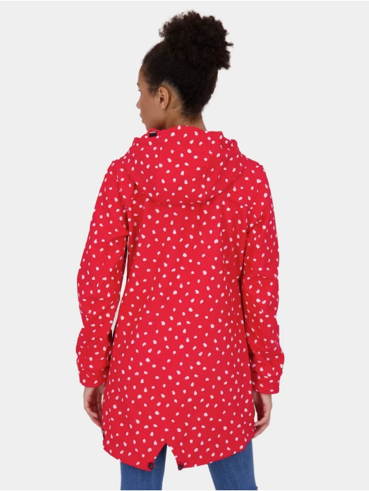 Damen Mantel Audreyak S In Rot 4 Damen Mantel Audreyak S In Rot – Bild 2