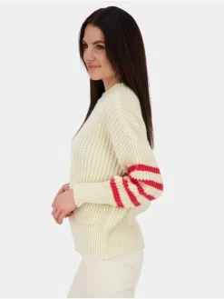 Damen Pullover Gwenak A Knit In Beige