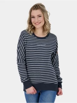 Damen Pullover Darla B In Blau