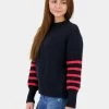 Damen Pullover Gwenak A Knit In Blau 2 Damen Pullover Gwenak A Knit In Blau -Modegeschäft für Damen alife kickin pullover blau 965111