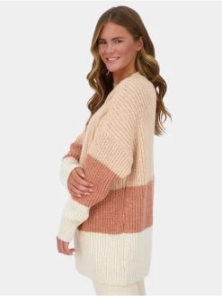 Damen Strickjacke Maleaak Z In Beige