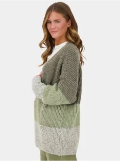 Damen Strickjacke Maleaak Z In Khaki