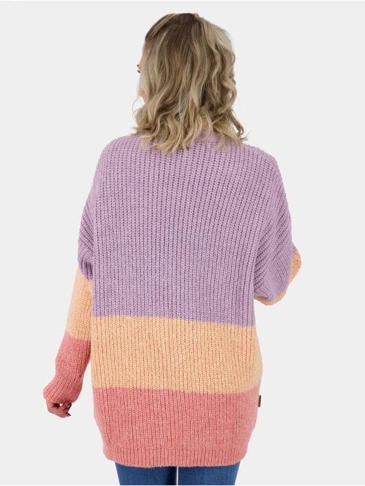 Damen Strickjacke Maleaak In Violet 4 Damen Strickjacke Maleaak In Violet – Bild 2