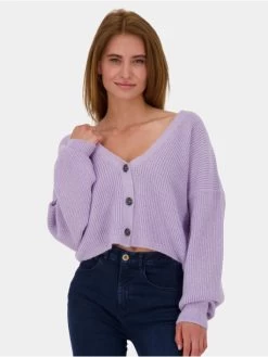 Damen Strickjacke Krissyak In Violet