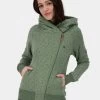 Damen Übergangsjacke 32040AK In Grün -Modegeschäft für Damen alife kickin uebergangsjacke gruen 924062