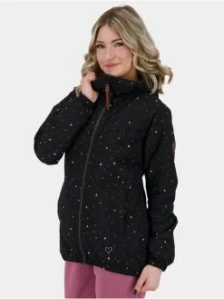 Damen Winterjacke Black Mambaak In Grau