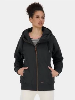 Damen Winterjacke Johannaak A In Schwarz