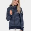 Damen Zip Hoodie Yasminak B In Blau -Modegeschäft für Damen alife kickin zip hoodie blau 923885