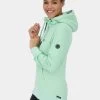 Damen Zip Hoodie Yasminak F In Grün -Modegeschäft für Damen alife kickin zip hoodie gruen 965501