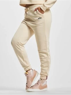 Alpha Industries Damen Jogginghose Basic In Beige