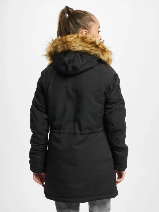 Alpha Industries Damen Winterjacke Explorer In Schwarz 4 Alpha Industries Damen Winterjacke Explorer In Schwarz – Bild 2