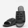 Balenciaga Damen Sandalen Oval Flat Black Logo In Schwarz 1 Balenciaga Damen Sandalen Oval Flat Black Logo In Schwarz -Modegeschäft für Damen balenciaga sandalen schwarz 826606