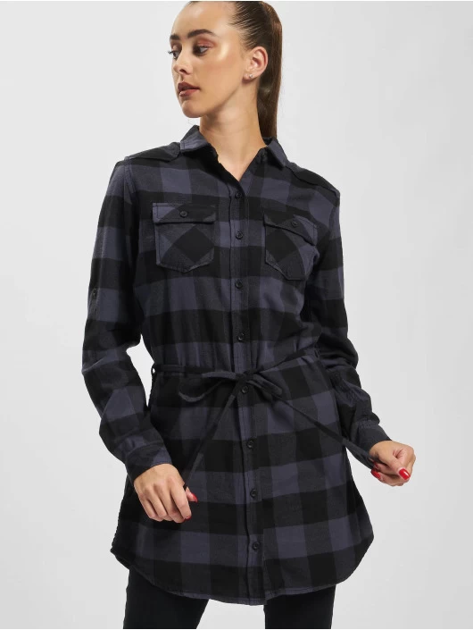 Brandit Damen Hemd Ladies Long Lucy In Schwarz 3 Brandit Damen Hemd Ladies Long Lucy In Schwarz