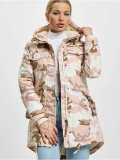 Brandit Damen Parka Marsh Lake In Camouflage