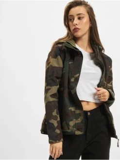 Brandit Damen Übergangsjacke Ladies Windbreaker In Camouflage