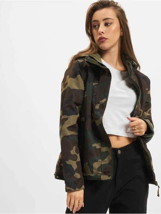 Brandit Damen Übergangsjacke Ladies Windbreaker In Camouflage 3 Brandit Damen Übergangsjacke Ladies Windbreaker In Camouflage