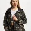 Brandit Damen Übergangsjacke Ladies Summer Windbreaker Frontzip In Camouflage