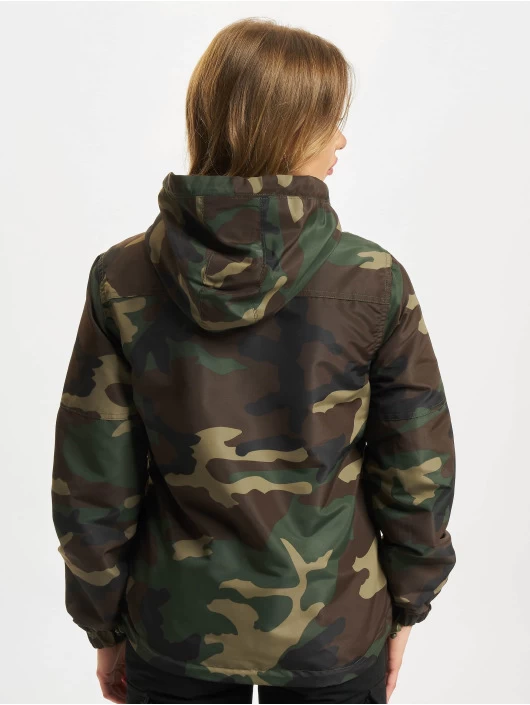 Brandit Damen Übergangsjacke Ladies Summer Windbreaker In Camouflage 4 Brandit Damen Übergangsjacke Ladies Summer Windbreaker In Camouflage – Bild 2