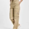 Calvin Klein Damen Cargohose Archival Monologo In Beige -Modegeschäft für Damen calvin klein cargohose beige 972881