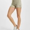 Calvin Klein Damen Shorts High Rise Slub Rib In Beige