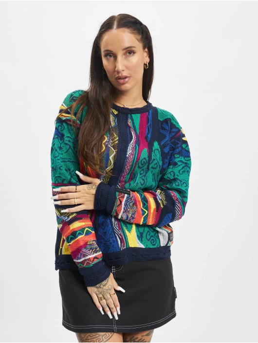 CARLO COLUCCI Damen Pullover Sweatshirt In Weiß 3 CARLO COLUCCI Damen Pullover Sweatshirt In Weiß