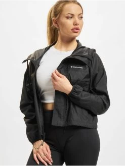 Columbia Damen Übergangsjacke Flash Challenger Cropped In Schwarz