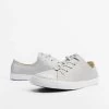 Converse Damen Sneaker Chuck Taylor All Star Dainty Ox In Silberfarben -Modegeschäft für Damen converse sneaker silberfarben 504359