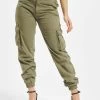 DEF Damen Cargohose Ruby In Olive 2 DEF Damen Cargohose Ruby In Olive -Modegeschäft für Damen def cargohose olive 690288