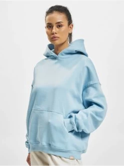 DEF Damen Hoody Basic In Blau