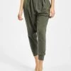 DEF Damen Jogginghose Saruel In Olive -Modegeschäft für Damen def jogginghose olive 704043