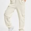 DEF Damen Jogginghose Sidepockets In Weiß -Modegeschäft für Damen def jogginghose weiss 857840