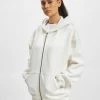 DEF Damen Zip Hoodie Basic In Weiß -Modegeschäft für Damen def zip hoodie weiss 921564