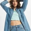 Denim Project Damen Hemd Dpwclara Denim In Blau
